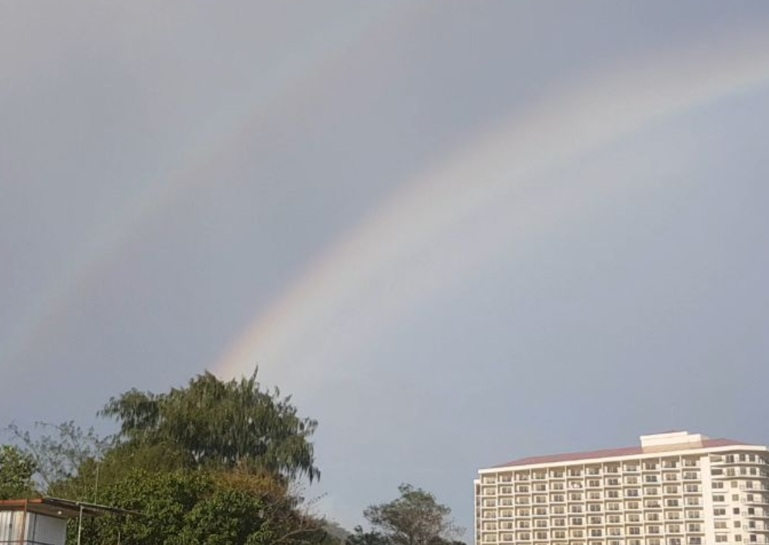Guam Double Rainbow! Blessings